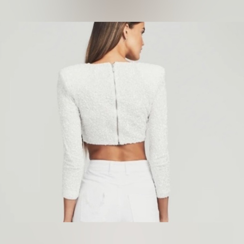 Retrofête Xi Sequin Top NWT - Picture 5 of 17